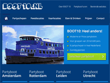 Tablet Screenshot of boot10.nl